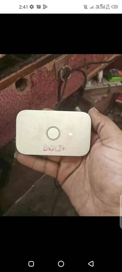 03195212208 Zong bolt plus unlocked all sims 1 day plis battery