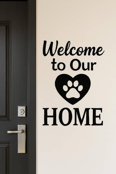 3D Frame Silhouette Wall Art