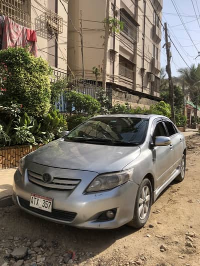 Toyota corolla altis 1.8 criusetonic sr 2010 silver color
