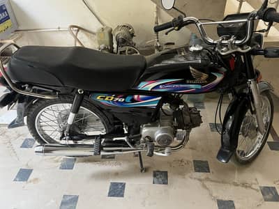 Honda cd70 2024 model 10/10 condition