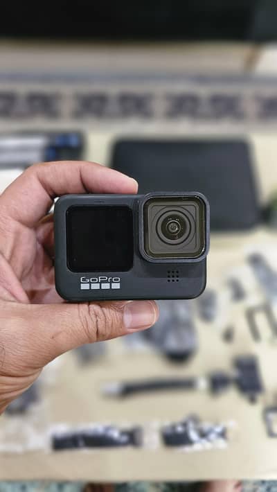 GoPro Hero 9 Black with accessories