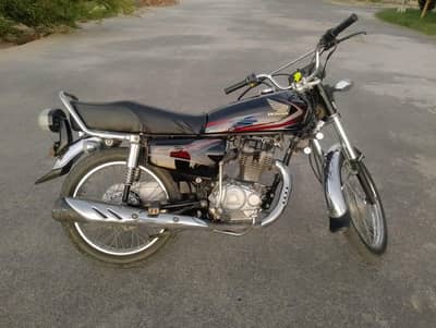 Cg 125 2019 model with all documentation available