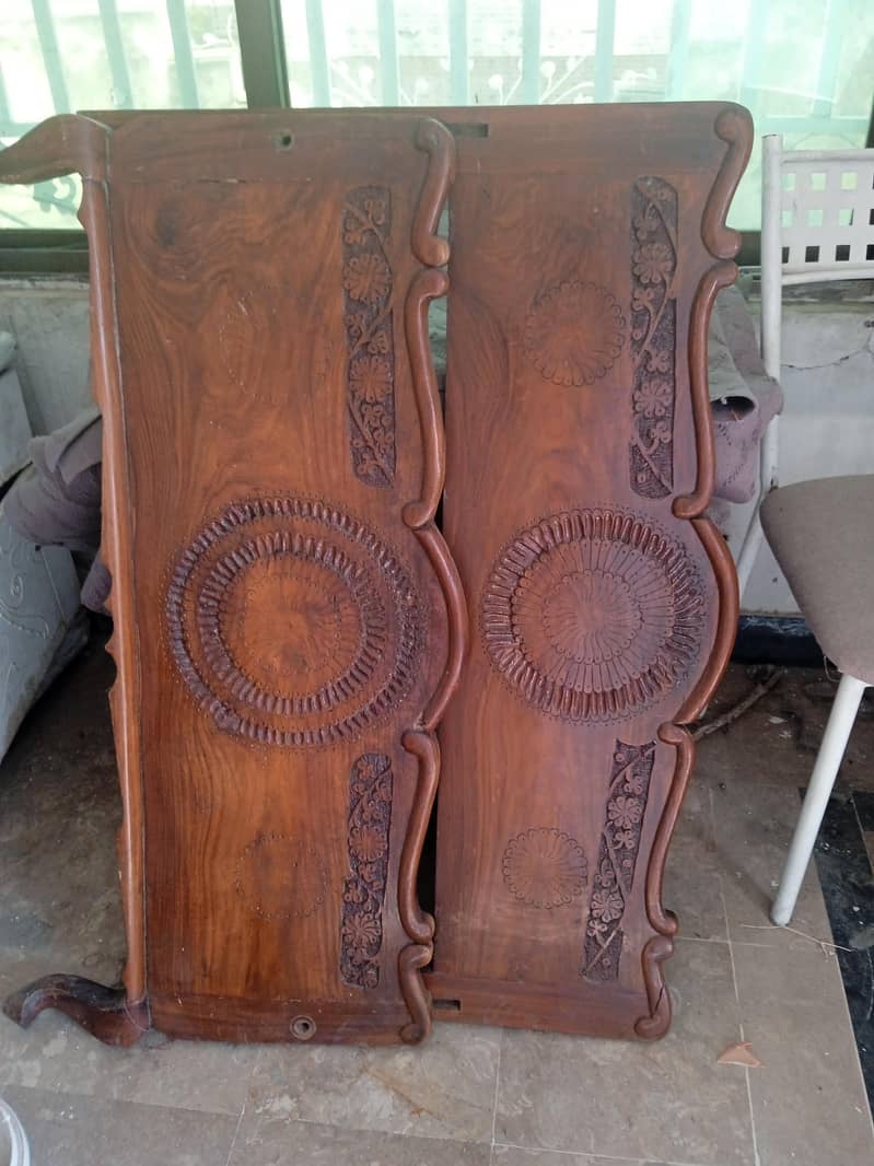 Wooden Single Bed 3