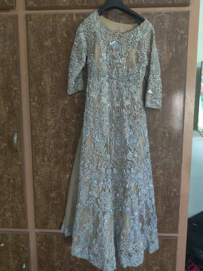 Bridal Mexi with dupata and clutch