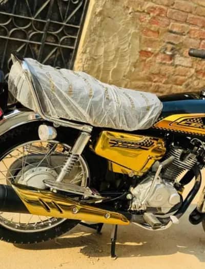 Honda 125 self start Gold edition 2025 model Registed