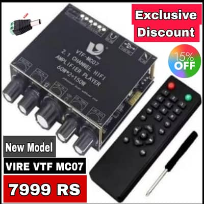VIRE VTF MC07 Amplifier Board Class D Better Then Zk MT21 Amplifier
