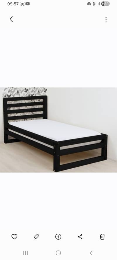 Single Portable Full Size Bed