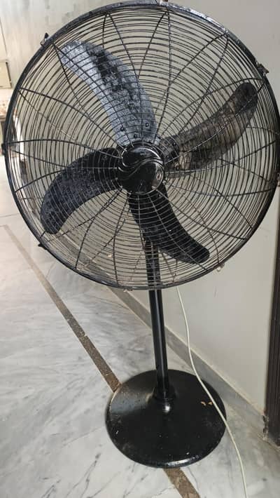 1 pedistal Fan220v + 1 Dv 12 Volt Bracket Fan