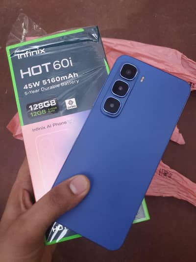 Infinix hot 60i 6/128 with warranty