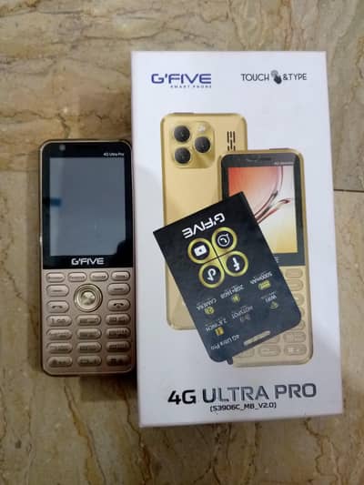 G Five 4G Touch Screen Official Dual Sim PTA Approved