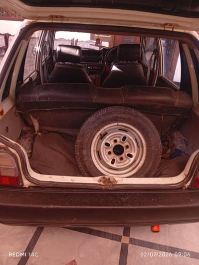 mehran vxr AC 2015 good condition 2pcs touch up