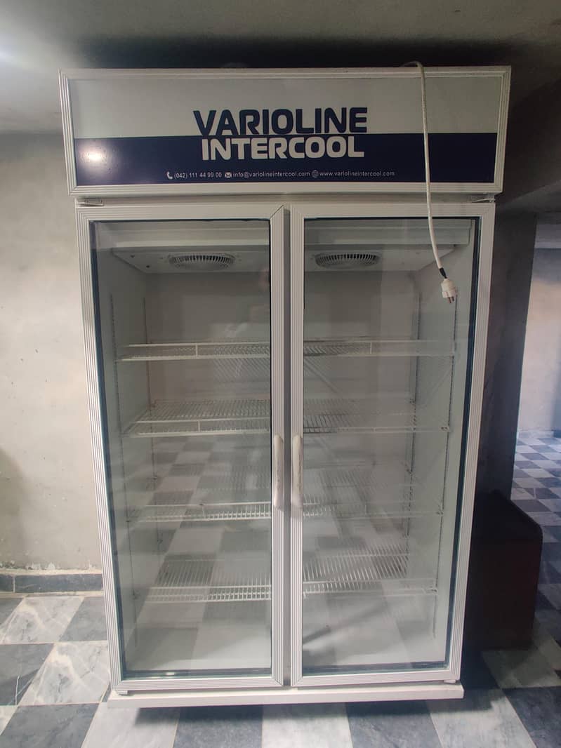 Varioline Intercool Double Door Display Chiller Commercial ...