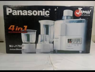 Panasonic 4 in 1 Juicer/Blender/Grinder MJ-J1760P
