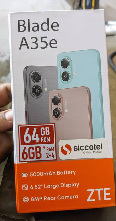 ZTE Nobia Blade A35e New condition Just few weeks used
