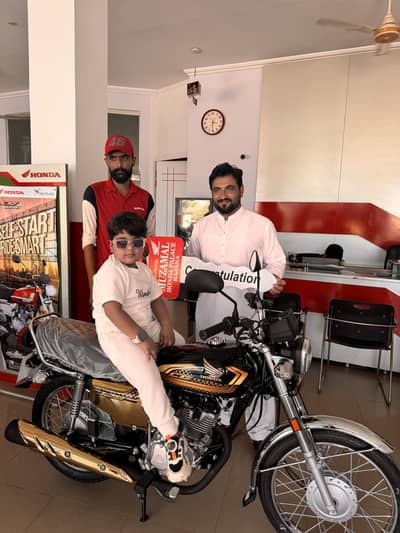 Honda 125 gold addition