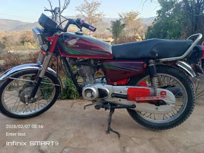 Honda 125 model 13 Bio matric available 03270344219