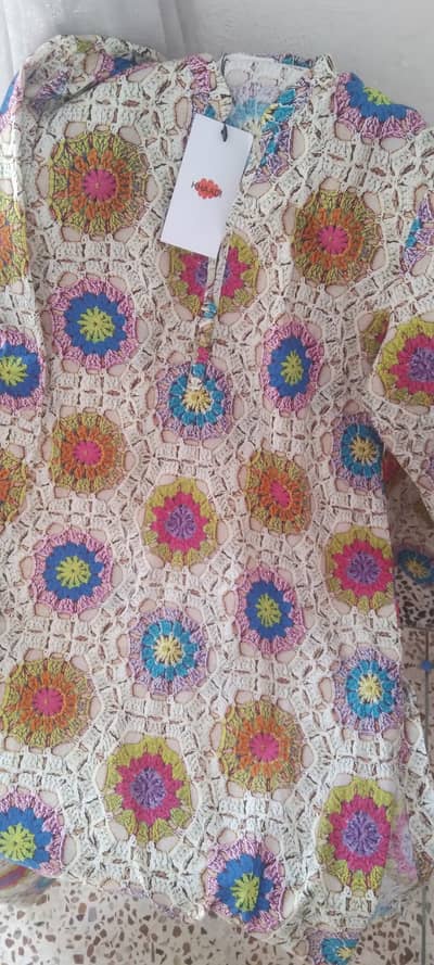Khaadi camric printed kurti