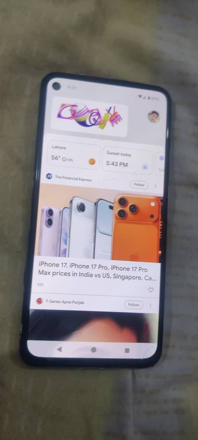 Google pixel 4 a 5G 6.128