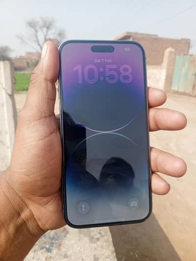 I phone 14 pro max jv 87 health all ok total original