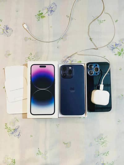 Iphone 14pro Max B96% 20W Charge 10/10 full Box