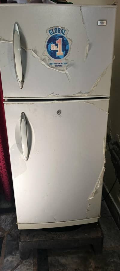 fridge/ Haier refrigerator  two door