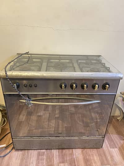 Cooking range oven