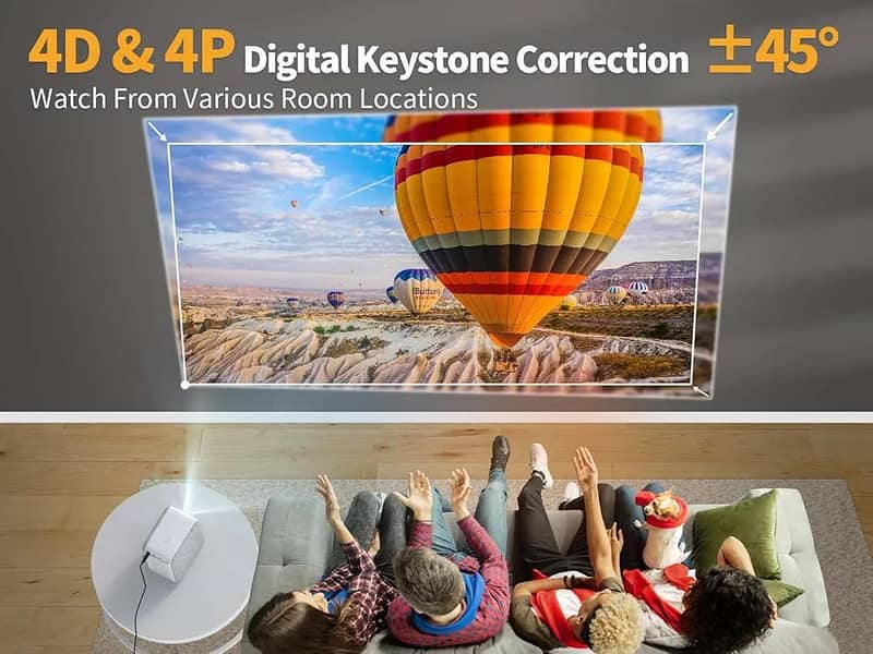 etoe e2 pro 1080p android projector 5