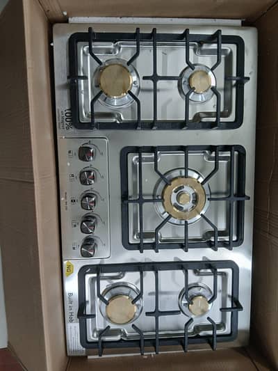 Natural 5 nob stove brand new