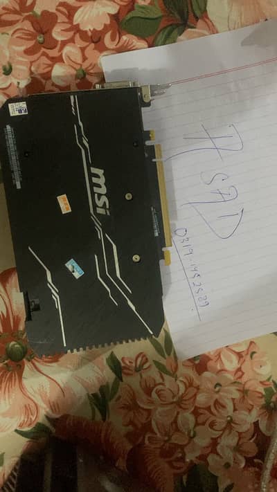 Selling MSI Nvidia Gtx 1660 super ( non mining card )