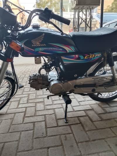 Honda CD 70 2024 Model In A Good Condition