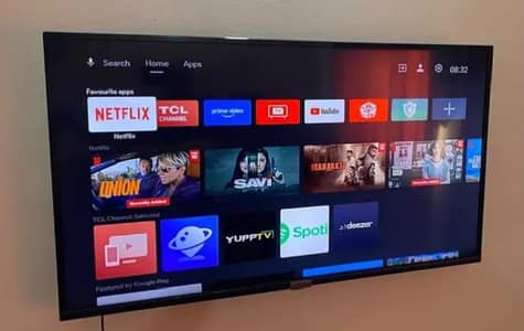 TCL 55" Android Led 4k Tv Available In Very Good Condition