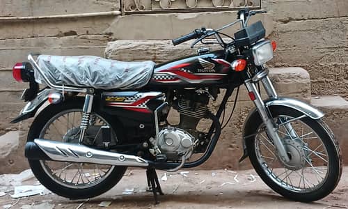 Honda CG 125 For Sale Karachi Number 037784w1306
