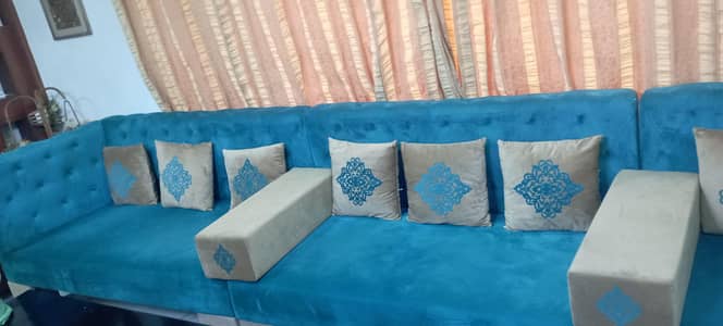 6 seater big L-shape sofa for sale