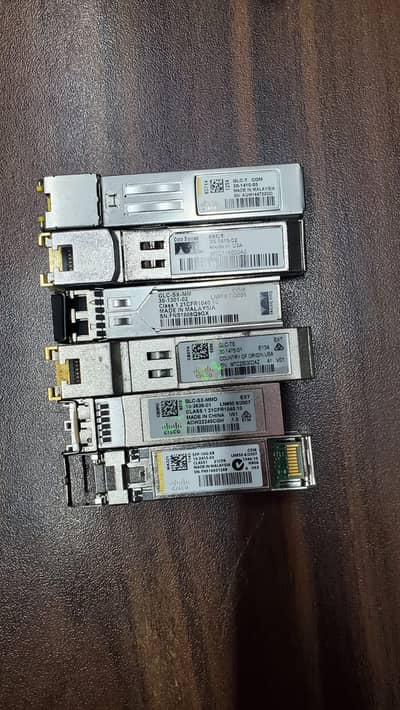 Cisco/HP/Intel & QLogic SFP/Fiber Optic SFP Modules - Various Models