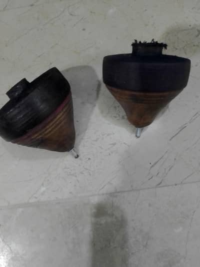 wooden spiner with rope