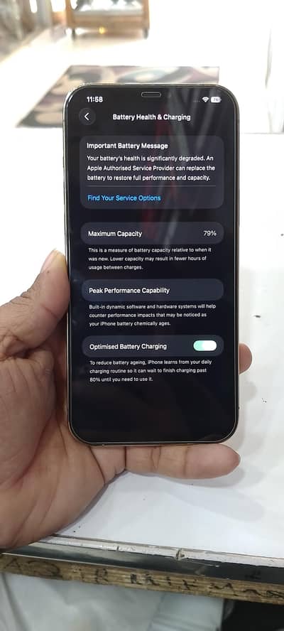 iphone 12 pro max (exchange possible with up model)