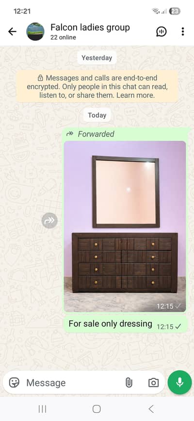 Very goodbdressing table from Chinyot in new condition