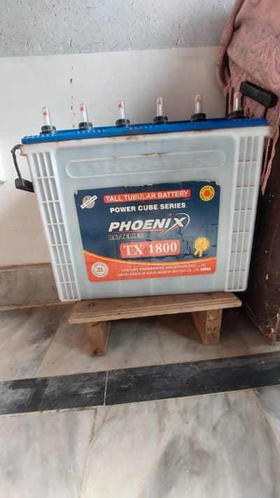 Phoenix Tall Tubular Battery Tx 1800