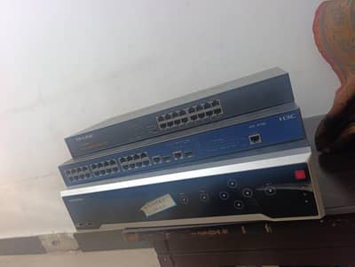 1. NVR (Network video recorder) 2. Network switch(26-port switch)