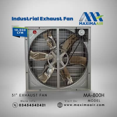 Industrial Exhaust Fan | BLDC Fan | Dairy Fan | Box Fan Poultry Farm
