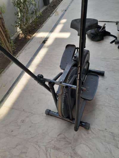 Elliptical Bike Exercise Cycle Gym Fitness Stationery Machine