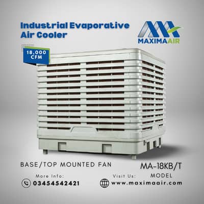 Central Evaporative Air Chiller / Duct Cooler/ Industrial Air Cooler