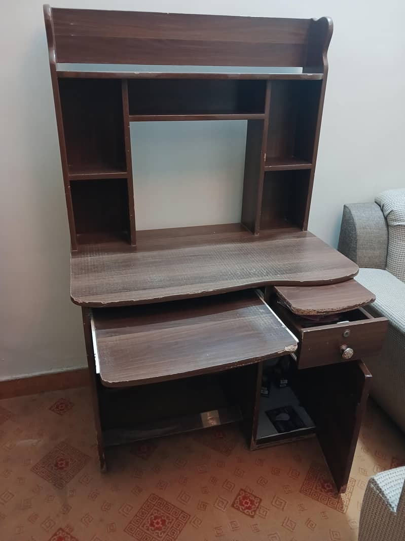 Office Table / Computer Table / Study Table with Shelves 0