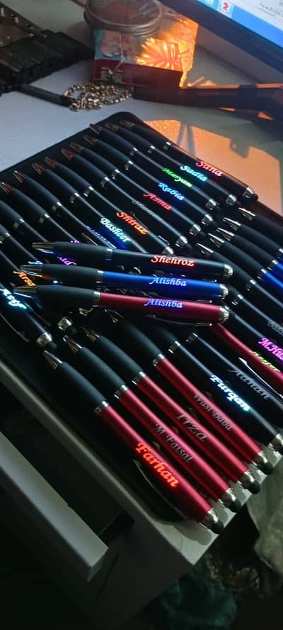 Led pen with name