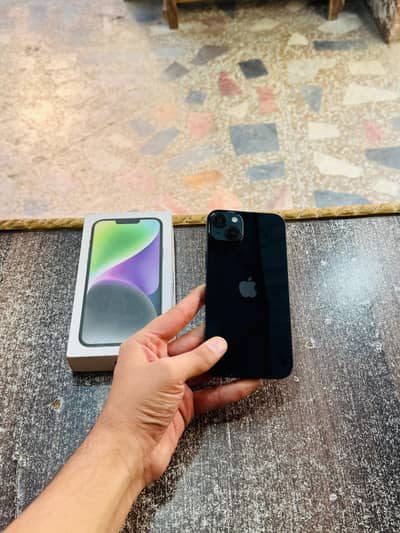 iphone 14 Plus with Box 128GB Non PTA Not JV Genuine Waterpack