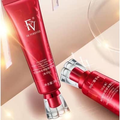 Matte & Poreless Foundation-High Coverage Liquid Makeup in Natural Red