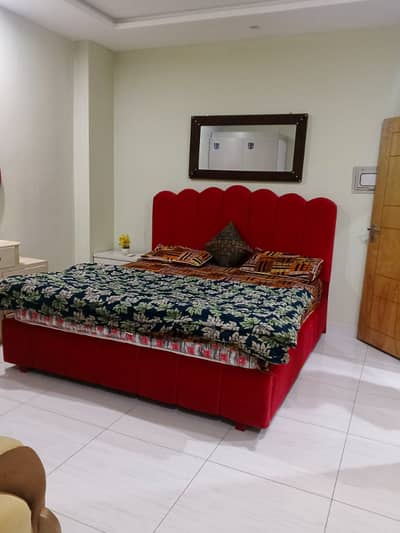 Daily basis 1bed ROM full furnished apartments safe and scour 100%coupe allow