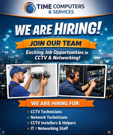 job offer Required CCTV technician