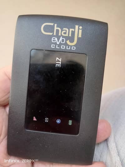 PTCL Evo charji WiFi device with box & sim. brand new, not used. .