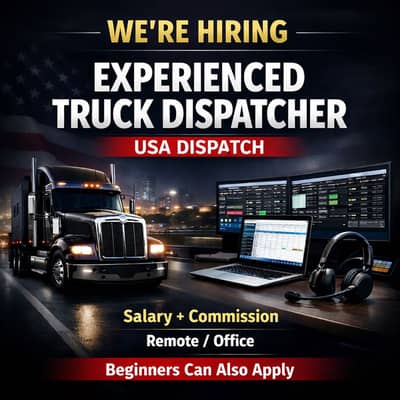 Experienced Truck Dispatcher Required (USA Dispatch)